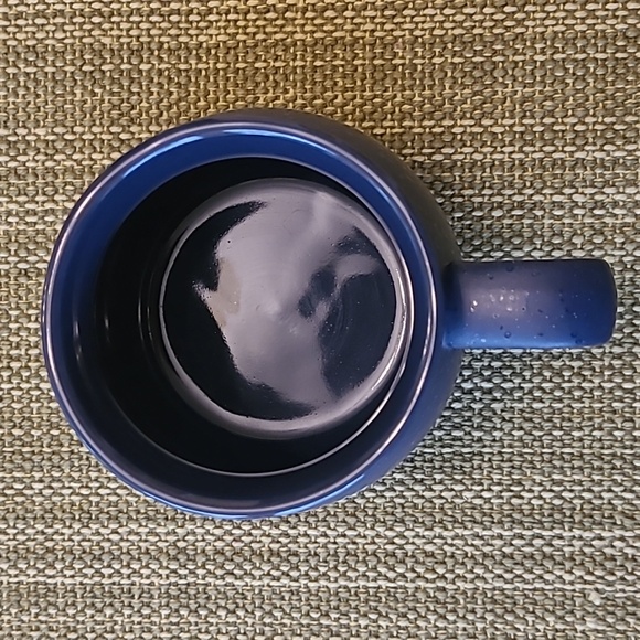 Threshold Stoneware K Letter Coffee Tea Mug Cup Navy Blue - Picture 7 of 9